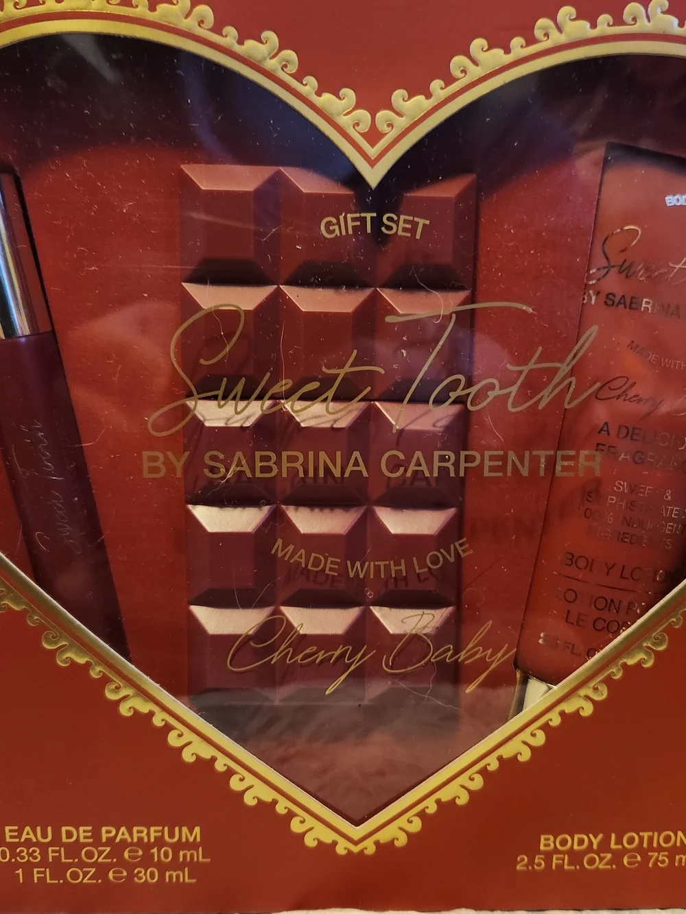 Sweet Tooth Cherry Baby Gift Set by - Red - Picture 2 of 3